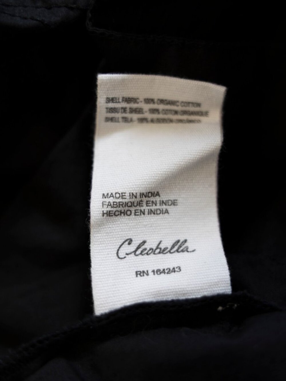 Cleobella Piper Midi Dress Black Organic Cotton Romantic Ruffle Sleeve Boho - Picture 13 of 14